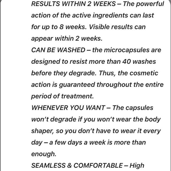 Lilia Compression Weight Loss Slimming High Waist 7/8 Leggings Black - Picture 16 of 16